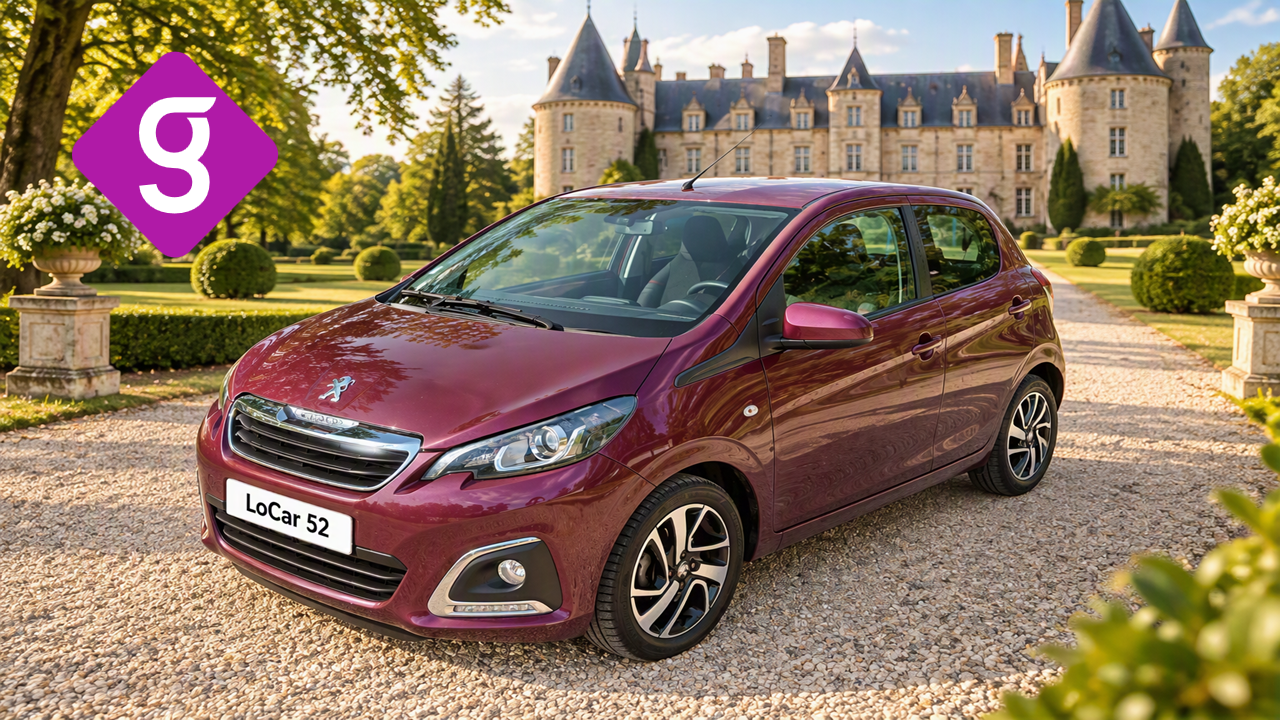 Peugeot 108 location Haute-Marne Chaumont 52 Turo